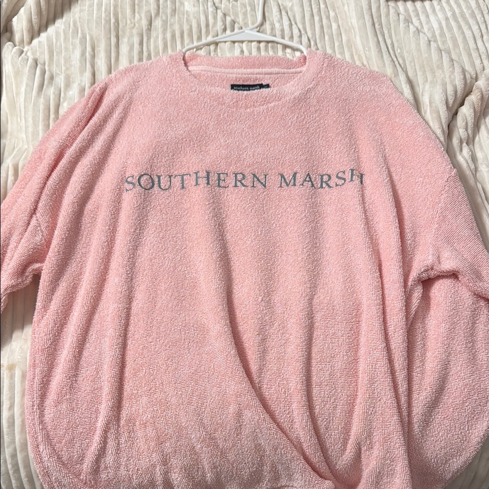 Southern Marsh Soft Pink Pullover